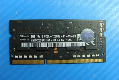 MacBook Pro 13" A1278 2012 MD101LL/A SO-DIMM Memory RAM 2GB hmt425s6afr6a-pb - Image 1 of 2