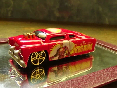 2010 * Coche rojo Maisto Leadfoot Marvel The Invincible Ironman, hecho en China Foto 1 de 4