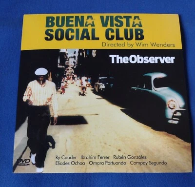 BUENA VISTA SOCIAL CLUB (1999) DVD * WIM WENDERS * OBSERVER NEWSPAPER PROMO * - Image 1 of 3
