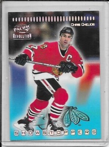 1998-99 Pacific Revolution Chris Chelios Showstoppers # 8