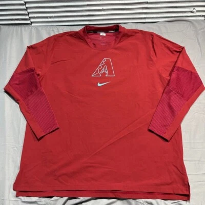 Arizona Diamondbacks MLB Baseball Nike Swoosh Team Issued Jacket Performance XL - Image 1 of 4