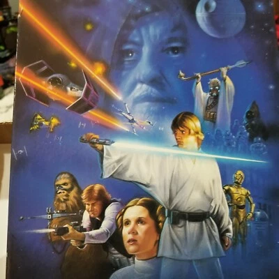 1997 Milton Bradley Star Wars Scene 1 A New Hope 221 Piece Mural Puzzle Vintage  - Image 1 of 4