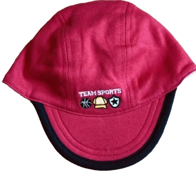 New Vtg Red Reversible Gymboree All Sport Team Baseball Hat 18-24 mo 2T 3T NWT - Image 1 of 3