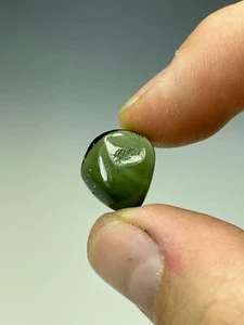 1.87g MOLDAVITE tumbled stone #CM32 - Picture 1 of 3