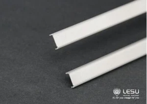 LESU Metal Right Bumper 155MM RC 1/14 Dumper Tractor Truck Upgraded DIY Trailer - Picture 1 of 5