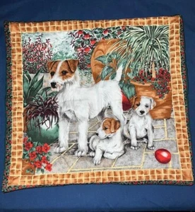 Jack Russell Terrier Cushion Cover - 14" x 14" - Picture 1 of 8