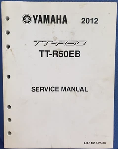 Yamaha 2012 TT-R50 TT-R50EB Service Manual         2 - Picture 1 of 10