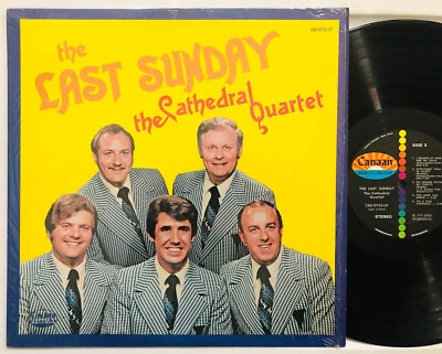 The Cathedral Quartet The Last Sunday Vinyl LP Gospel EX/EX - Image 1 of 4