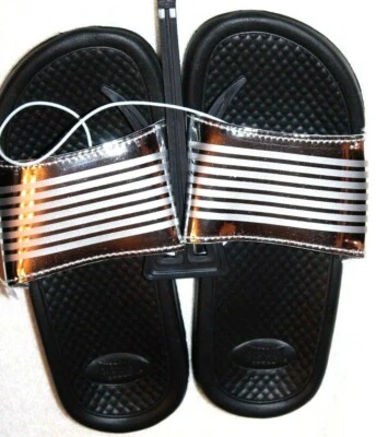  Zapatillas deportivas Everlast para jóvenes niñas plateadas/negras aro atléticas  Foto 1 de 3