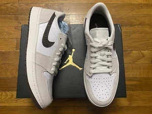 Zapatos de golf Jordan 1 retro bajos elefante de madera de orejo claro para hombre - ✅ENVÍO HOY - Imagen 1 de 8
