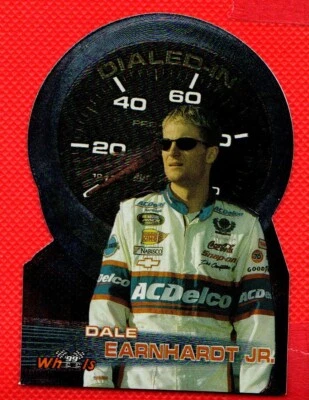 DALE EARNHARDT JR🏁🏎️ 1999 RCI WHEELS DIALED-IN #DI4 DIE-CUT - Image 1 of 2