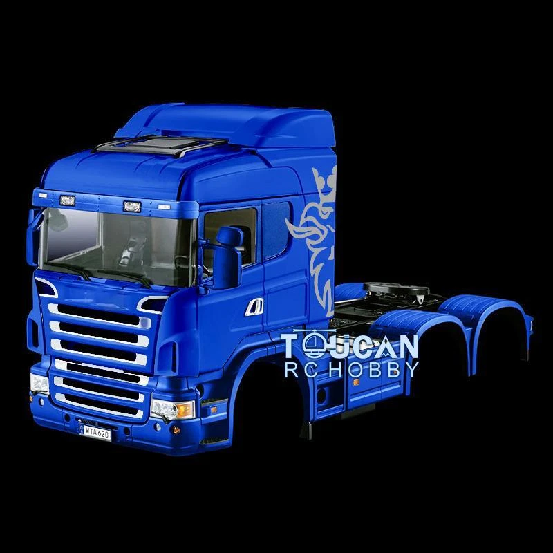 1/14 RC Model Midtop Cabin Painted for TAMIYA Radio Control Tractor Truck - Image 1 of 1