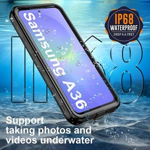 Waterproof Case For Samsung Galaxy A36 5G/Galaxy A26 5G Cover Screen Protector - Picture 1 of 27