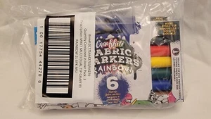 NEW 3 PACK Tulip Graffiti Fabric Markers 6/Pkg-Rainbow - DUAL TIP - Picture 1 of 3