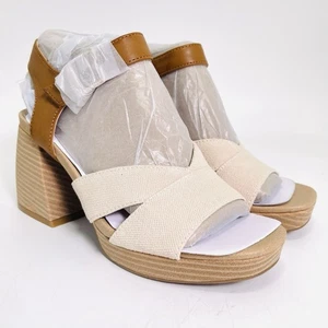 Dr. Scholl’s Mariah Block Heel Sandal Chip Brown Women’s Size 6 - Picture 1 of 8