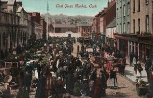 Coal Quay Market Cork Ireland Postcard - Picture 1 of 2