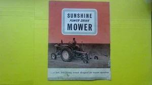 H V McKay MASSEY HARRIS / SUNHINE Mower SALES BROCHURE, VINTAGE FARM - Bild 1 von 5