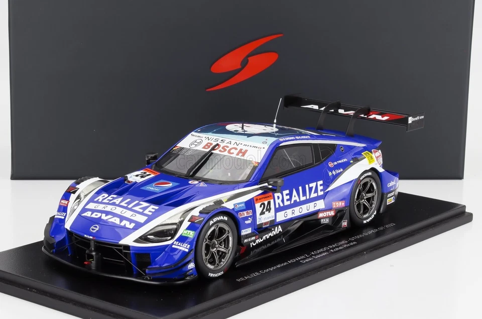 1/18 SPARK-MODEL - NISSAN - TYPE Z TEAM REALIZE ADVAN KONDO RACING N 24 18SGT004 - Immagine 1 di 1
