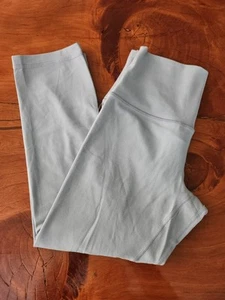 Lululemon Align Crop 21" Legging Chambray Light Blue High Rise Nulu SZ 6 Tight - Picture 1 of 10