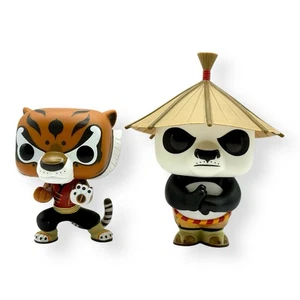 Funko Pop Kung Fu Panda #251 Tigress #252 Po with Hat Figure Loose OOB Vaulted - Bild 1 von 5