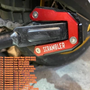 For Ducati Scrambler 1100 desert sled Icon dark foot side stand extension plate  - Picture 1 of 18