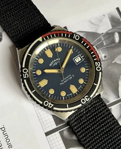 Vintage Rotary Aquaplunge ll, automatic rare diver clean - Picture 1 of 10