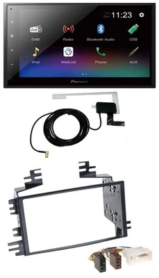 Pioneer DAB MP3 Bluetooth 2DIN USB Autoradio für Kia Rio Rio5 Sportage Hyundai A - Bild 1 von 4