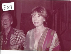RARE SHIRLEY MACLANE CANDID UNPUBLISHED PHOTO ESTATE FIND OLD KODAK - Picture 1 of 1