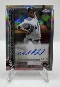 2025 Topps Chrome Mark Buehrle Auto /50 Chicago White Sox #CLA-MB Legend SSP - Picture 1 of 2
