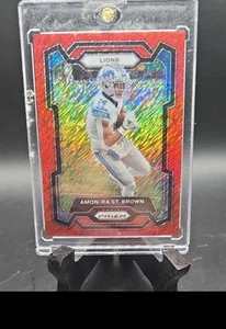 2022 Red Shimmer /35 Amon-Ra St.Brown - Bild 1 von 2