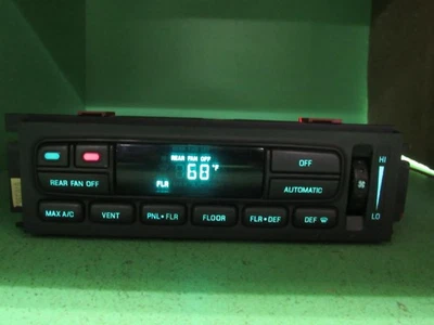 96-97 EXPLORER EATC AUTOMATIC CLIMATE HEATER CONTROL F77H-19C933-CA REBUILT 2980 - Image 1 of 4