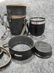 Kowa SER 1:4 f=135mm Japan No. 149270 Semko Glass Filter, Lens Hood, Case UNTEST - Picture 1 of 24