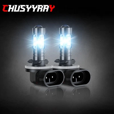 Bright LED Headlight Bulbs for Kubota RTV1140 RTV900 many models side by side - Image 1 of 4