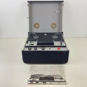 Vintage Sony Tapecorder Sony-O-Matic Tape Recorder TC-105 (Turns On) (O) S#542 - Picture 1 of 12
