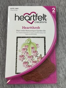 Heartfelt Creations Heartthrob Cling Gummistempel Set 2-teilig HCPC-3641 Basteln - Bild 1 von 3
