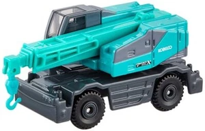 Takara Tomy Tomica 73 KOBELCO ROUGH TERRAIN CRANE PANTHER-X 250 Japan +Track Num - Picture 1 of 3