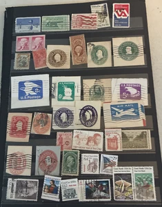 Collection Of Us Used Mint On Cards Plate Blocks Souvenir Story N748 - Picture 1 of 12