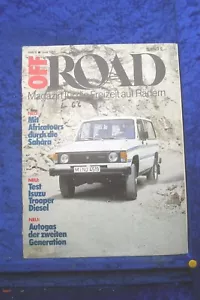 Off Road (X) 6/83 Isuzu Trooper Diesel VW Iltis lada Niva Range Rover Daihatsu - Foto 1 di 2