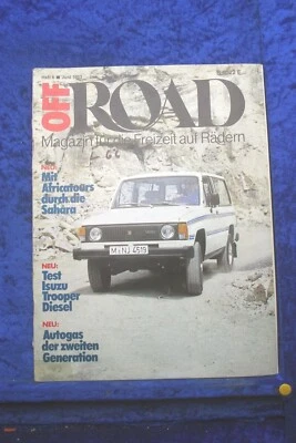 Off Road (X) 6/83 Isuzu Trooper Diesel VW Iltis Lada Niva Range Rover Daihatsu - Immagine 1 di 2