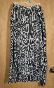 CJ Banks Midirock Animal-Print Rückenschlitz gefüttert Karriere Damen Übergröße 20 W - Bild 1 von 9