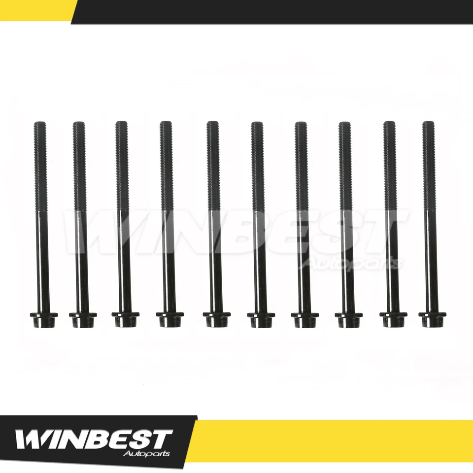 Kit de parafusos de cabeça compatível com 2001-2012 Ford Focus Mazda 3 5 6 Mercury 2.0L 2.3L turbos - Imagem 1 de 4