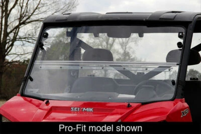 Polaris Ranger XP 800 Full Front Folding Flip Down Windshield 2010-2014 - Image 1 of 4