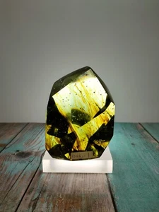 Andara Kristall Naturschneiden Klares Motiv 1366gr mit Basis für Dekoration - Bild 1 von 8