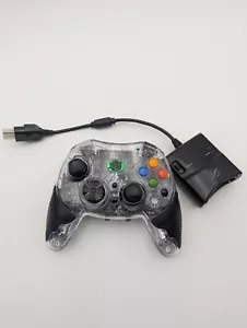 Pelican Spirit Clear Wireless Original Xbox Controller with Dongle - Picture 1 of 5