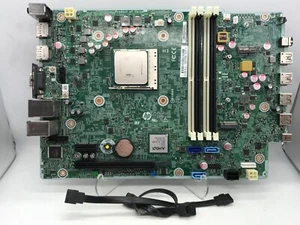 HP Elitedesk 705 G4 SFF Motherboard AM4 B350 DDR4 L02056-001 AMD A6-9500 3.5GHz - Picture 1 of 6