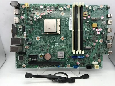 HP Elitedesk 705 G4 SFF Motherboard AM4 B350 DDR4 L02056-001 AMD A6-9500 3.5GHz - Image 1 of 4