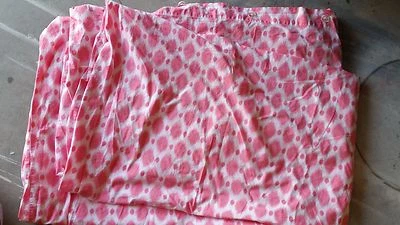 Pottery Barn Teen "Ikat Dot - Pink" Twin Duvet - Image 1 of 4