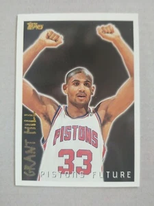 1994-95 Topps Pistons Future #8 Grant Hill RC Rookie Mint Kostenloser Versand!! - Bild 1 von 2