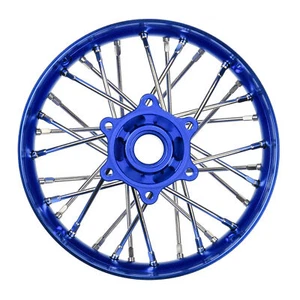 Pro-Line PRO284800T1 1/4 Pro-Spec Alum V2 Bead Rear Wheel Blue (1) Promoto-SM - Picture 1 of 5