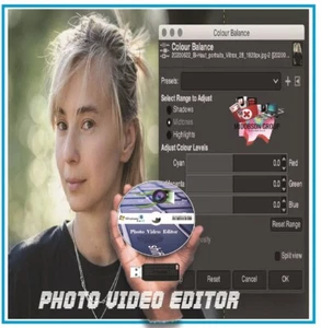 Foto Video Editor Software Professionelle Bild- & Videobearbeitung PC USB Windows 11 - Bild 1 von 8